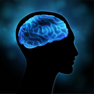 ketogenic diet for man with glowing blue brain