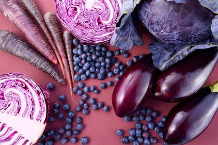 anthocyanins in purple red and blue pigmented fruits
