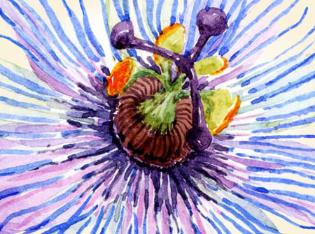 Mental Health Flower Watercolor